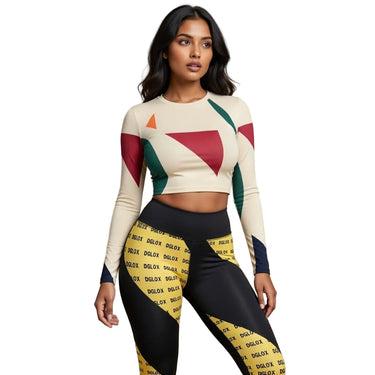 Body-Fit Premium Crop Top - DGLOX DGLOX