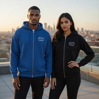DGLOX Unisex Zip Hoodie DGLOX