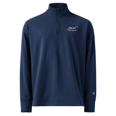 Dglox champion-quarter-zip-pullover-athletic-navy-front