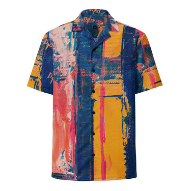 Geometric Print Summer Shirt - DGLOX # DGLOX