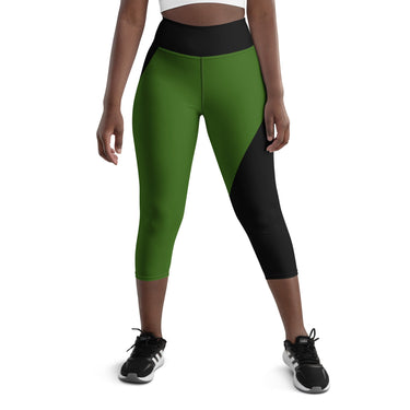 Fitted Yoga Capri Leggings - DGLOX