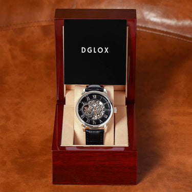 DGLOX Men's Openwork Watch - DGLOX # DGLOX