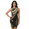 DGLOX BODYCON FITTED DRESS DGLOX