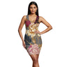 DGLOX FLORA BODYCON DRESS DGLOX