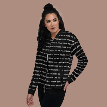 DGLOX Classy Unisex Bomber Jacket-DG;LOX