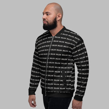 DGLOX Classy Unisex Bomber Jacket-DG;LOX