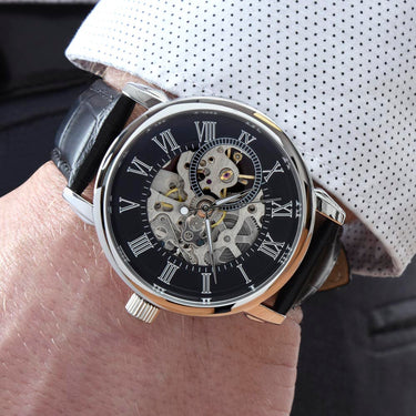 DGLOX Men's Openwork Watch - DGLOX #
