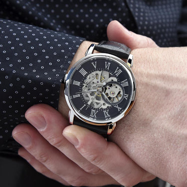 DGLOX Men's Openwork Watch - DGLOX #