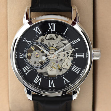 DGLOX Men's Openwork Watch - DGLOX #