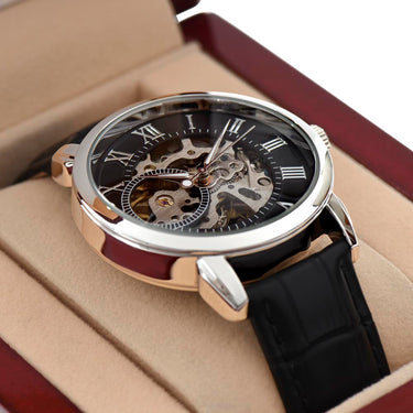 DGLOX Men's Openwork Watch - DGLOX #