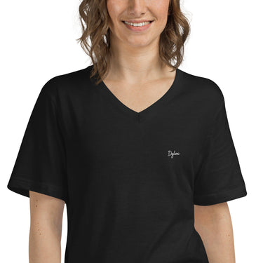 Unisex Short Sleeve V-Neck T-Shirt - DGLOX
