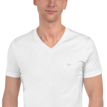 Unisex Short Sleeve V-Neck T-Shirt - DGLOX